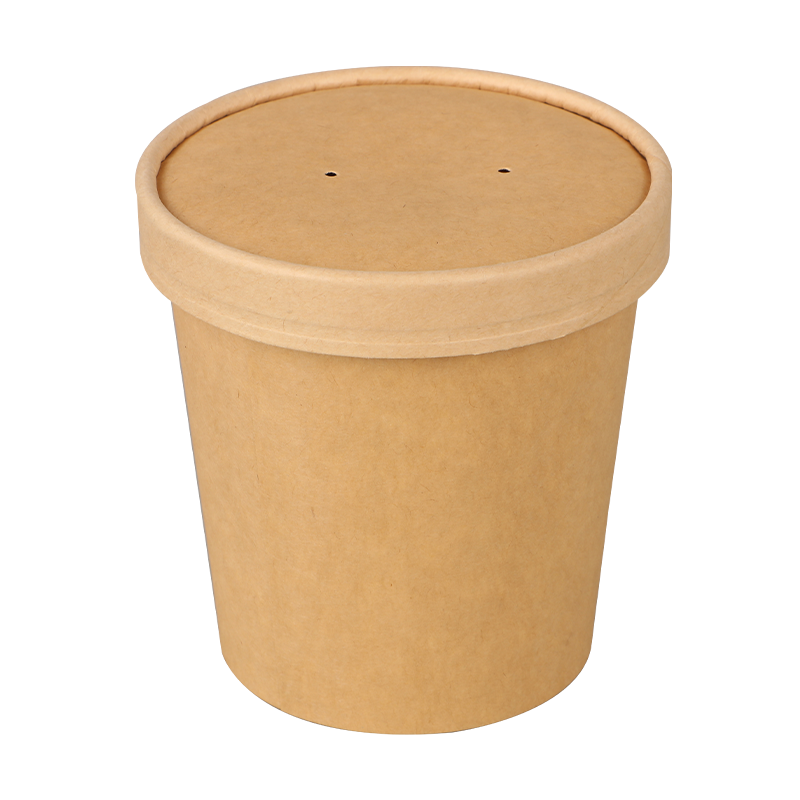 12oz papírový kelímek na polévku s válcovaným okrajem