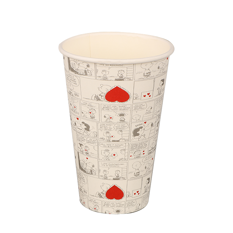 16oz papírový šálek na horkou kávu