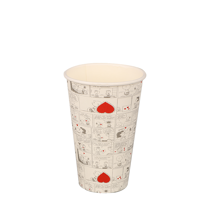 8oz vodotěsné papírové kelímky s jednou stěnou