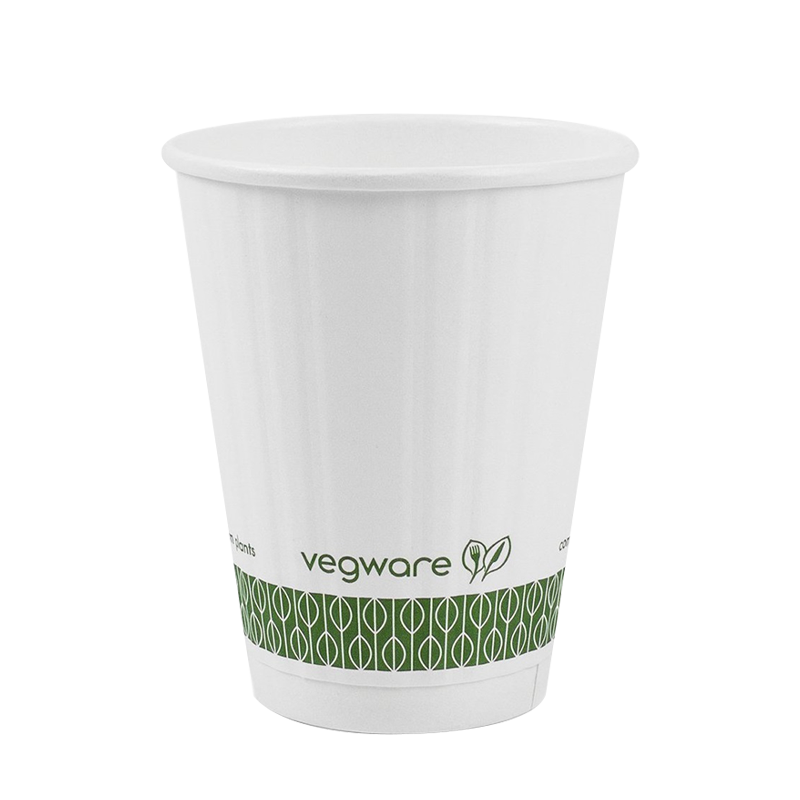 16oz recyklovatelný embosovaný horký papírový kelímek