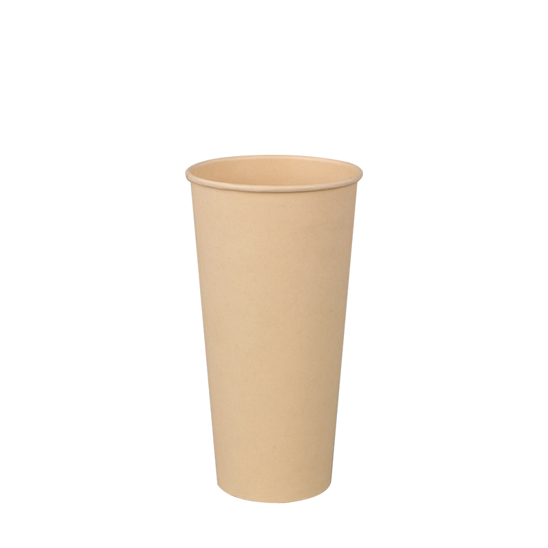 8oz vodotěsné bambusové jednostěnné horké papírové kelímky