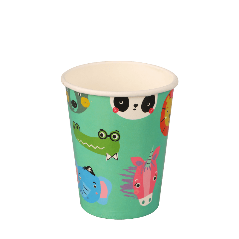 10oz recyklovatelné papírové kelímky na pití studené kávy